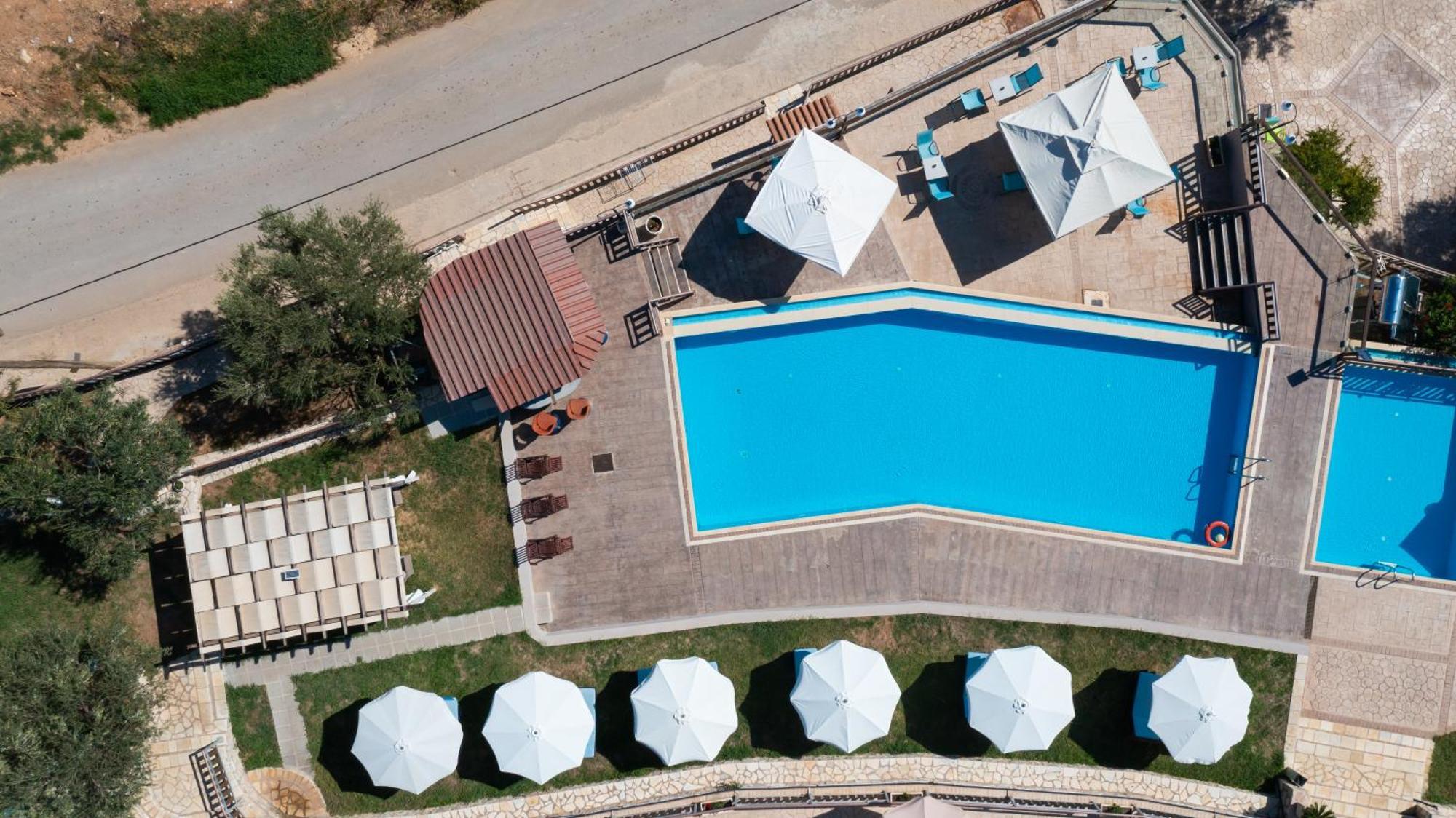 Ionion Fos Aparthotel นิเกียนา ภายนอก รูปภาพ